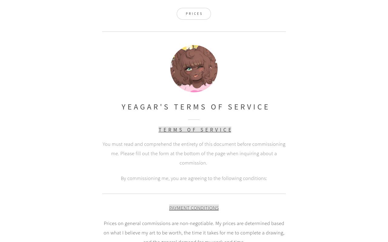 Terms Of Service